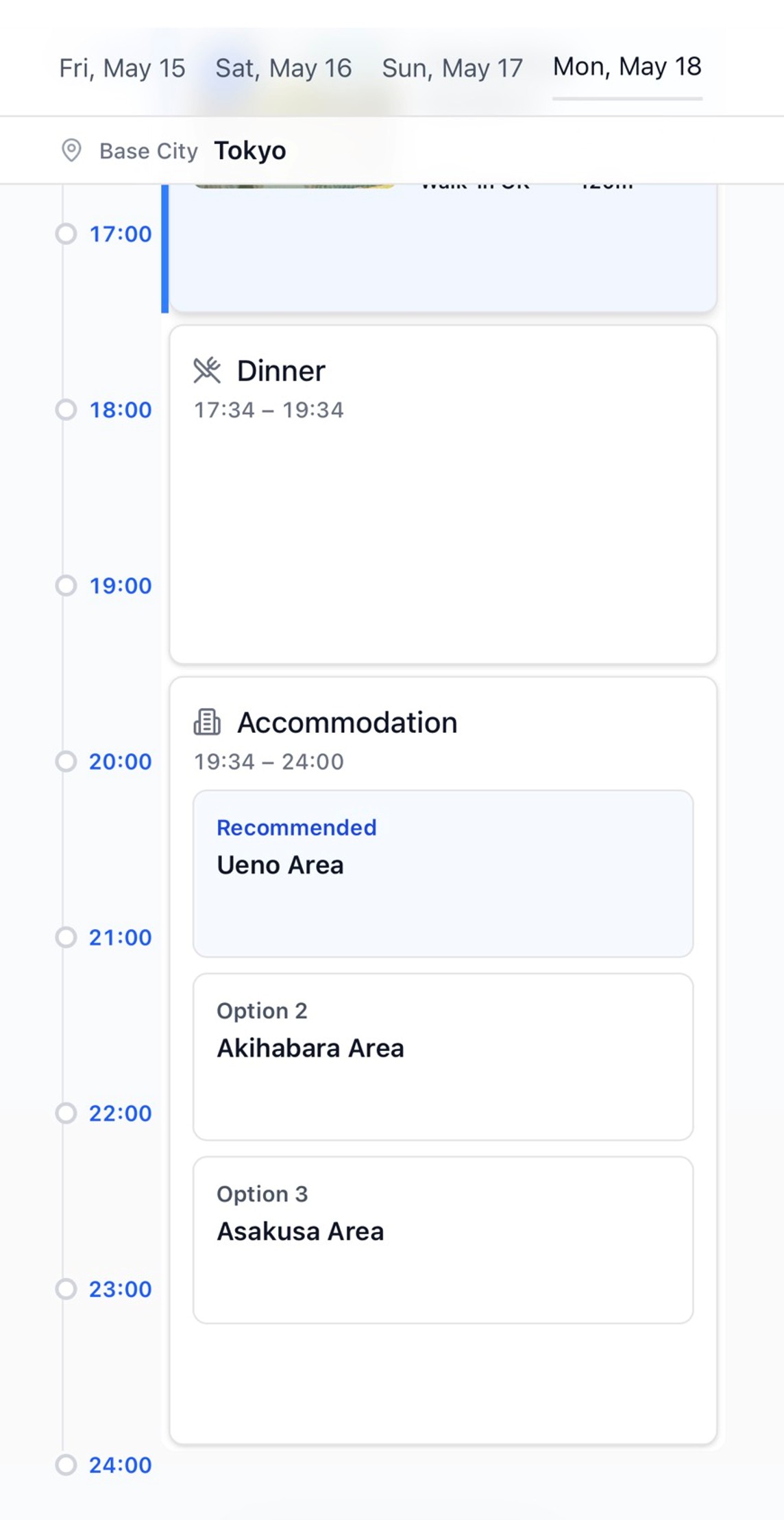 Best accommodation areas for families